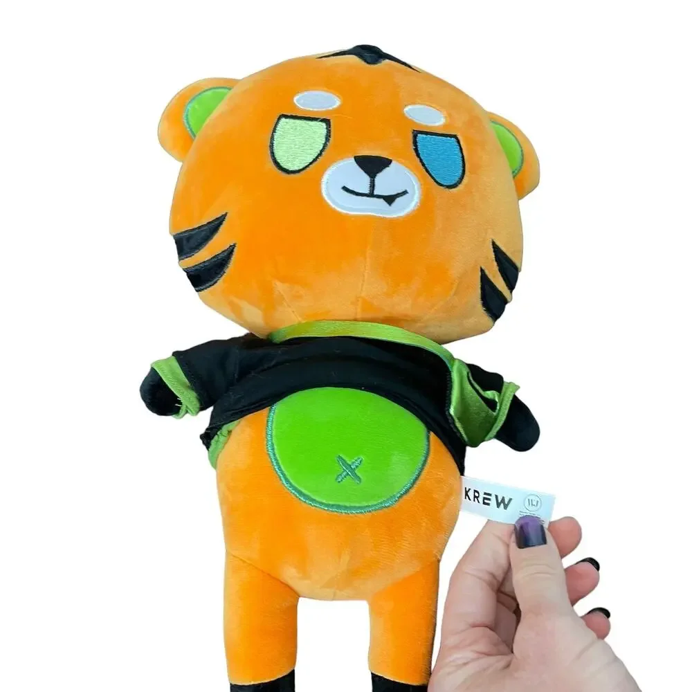 Krew District Draco Teddy Plush Its Funneh Orange Stuffed Animal Troublemaker